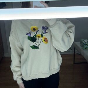 Flower sweater urban outfitters